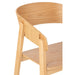 Eetkamerstoel Zwart Touw 53 cm 52.8x57.1x76.8 cm-Eetkamerstoelen-J-Line