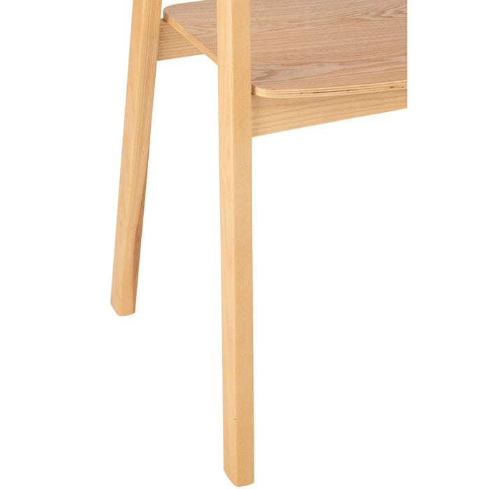 Eetkamerstoel Zwart Touw 53 cm-Eetkamerstoelen-J-Line