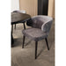 Eetkamerstoelen Lamp Fiori Taupe 19 Eetkamerstoel Donker Bruin Hout-Eetkamerstoelen-PTMD