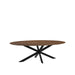 Eetkamertafel James - Nature Smooth - Mangohout - 210 cm - Ovaal-Eettafels-LABEL51
