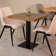 Eetkamertafel Tafelblad Straight Edge Nature Smooth 70x70x5 cm-Vierkante tafelbladen-LABEL51