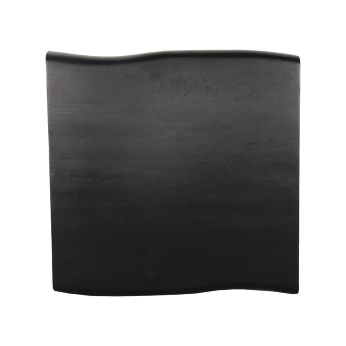 Eetkamertafel Tafelblad Tree Edge - Zwart - Mangohout - 70 cm...-Eettafels-LABEL51