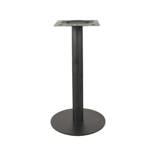 Eetkamertafel Tafelpoot Enkel - Zwart - Metaal - 72 cm - Rond-Eettafels-LABEL51