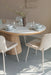 Eettafel Almira Oval 180 Eikenfineer Stone Naturel 180x90 cm-Eettafels-Creating Home
