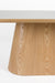 Eettafel Almira Oval 200 Eikenfineer Stone Naturel 200x90 cm-Eettafels-Creating Home