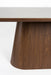 Eettafel Almira Oval 200 Sintered Stone veneer Bruin 200x90 cm-Eettafels-Creating Home