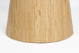 Eettafel Almira Rond Eikenfineer Stone Naturel 115x115 cm-Eettafels-Creating Home