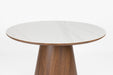 Eettafel Almira Rond Sintered Stone veneer Bruin 115x115 cm