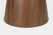 Eettafel Almira Rond Sintered Stone veneer Bruin 115x115 cm-Eettafels-Creating Home