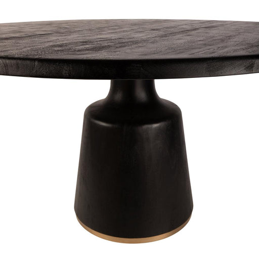 Eettafel Arca Zwart 150 cm-Eettafels-PTMD