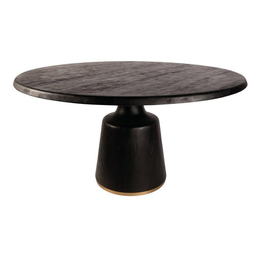 Eettafel Arca Zwart 150 cm-Eettafels-PTMD