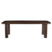 Eettafel Badou Mangohout Bruin 240x100 cm-Eettafels-Livingfurn