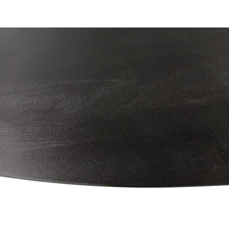 Eettafel Brandy Zwart 180 cm Ovaal 180x90x76 cm-Eettafels-Starfurn