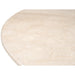 Eettafel Brix Bottecino Rond Mangohout Crème wit 130 cm-Eettafels-Livingfurn