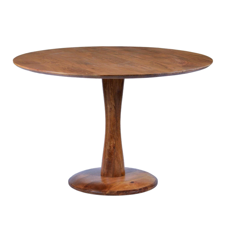 Eettafel Brix Eettafel Mangohout 120 cm-Eettafels-Livingfurn
