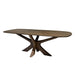 Eettafel Brix Eettafel Mangohout Bruin 250x105 cm-Eettafels-Livingfurn