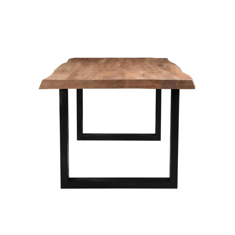 Eettafel Brix Eettafel Mangohout Naturel hout 200x100 cm 11995-Eettafels-Livingfurn