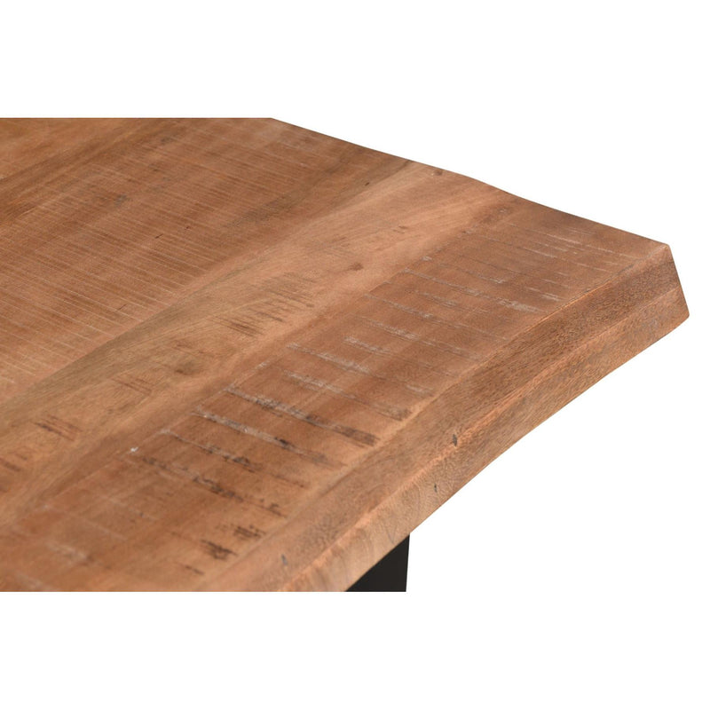 Eettafel Brix Eettafel Mangohout Naturel hout 200x100 cm 11995-Eettafels-Livingfurn