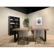 Eettafel Brix Eettafel Mangohout Naturel hout 220x100 cm 11560-Eettafels-Livingfurn