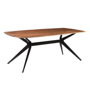 Eettafel Brix Eettafel Mangohout Naturel hout 240x100 cm 13632-Eettafels-Livingfurn