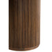 Eettafel Bruin Metaal L 120 cm-Eettafels-J-Line