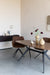 Eettafel Chase Organic Rectangular MDF Zwart 180x90 cm-Eettafels-Creating Home