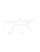 Eettafel Chase Organic Rectangular MDF Zwart 180x90 cm-Eettafels-Creating Home
