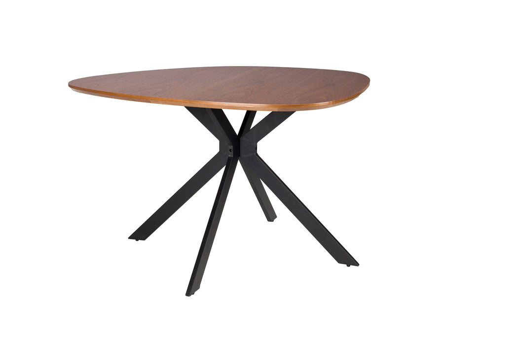 Eettafel Chase Table MDF, Metaal Beige 110x110, sfeerbeeld 3