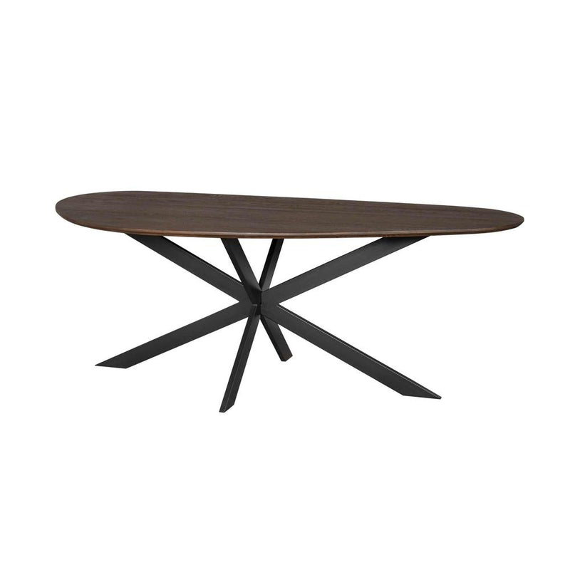 Eettafel Cloud 180 cm Eiken Bruin 180x84x76 cm-Eettafels-Starfurn