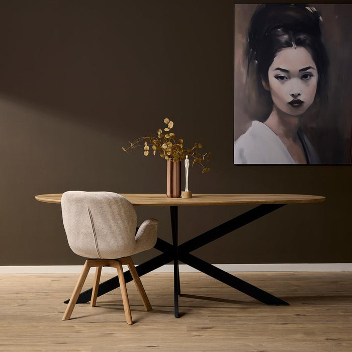 Eettafel Cloud - 210 cm - Eiken-Eettafels-Starfurn