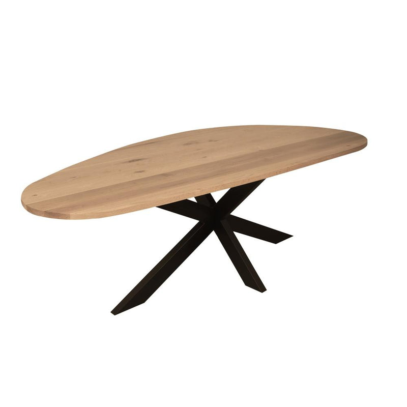 Eettafel Cloud 280 cm Eiken 280x130x76 cm-Eettafels-Starfurn