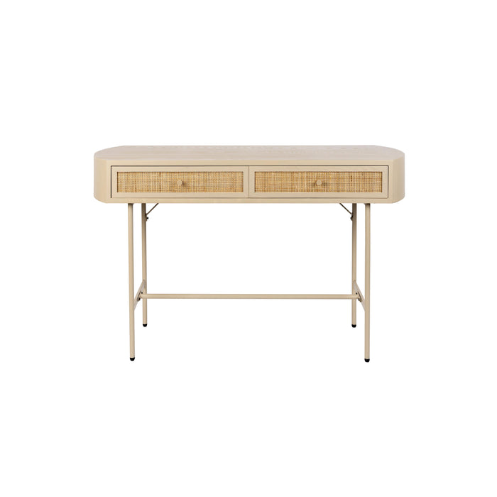 Eettafel Consoletafel Amaya 2dr MDF Beige 40x120 cm-Eettafels-Creating Home