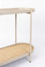 Eettafel Consoletafel Amaya MDF Beige 39x85 cm-Eettafels-Creating Home