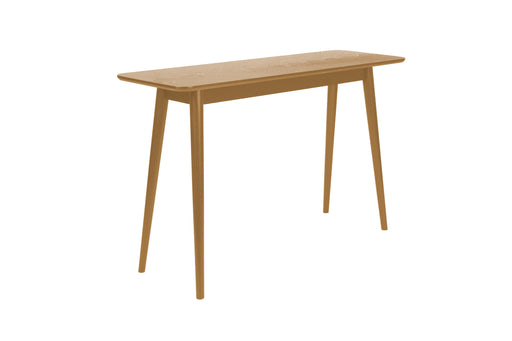 Eettafel Consoletafel Fabio 120x40 Eikenfineer Naturel 40x120 cm-Consoletafels-Creating Home