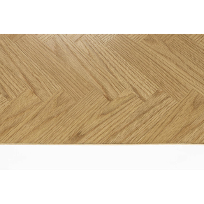 Eettafel Consoletafel Fabio 120x40 Eikenfineer Naturel 40x120 cm-Consoletafels-Creating Home