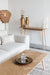 Eettafel Consoletafel Fabio 120x40 Eikenfineer Naturel 40x120 cm-Consoletafels-Creating Home