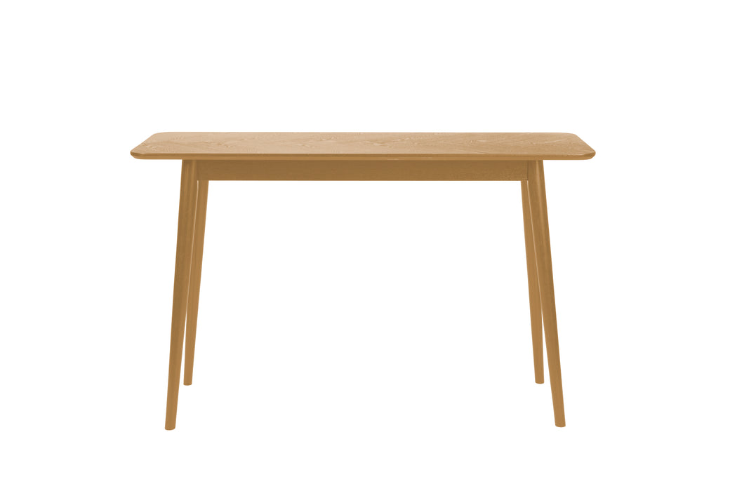 Eettafel Consoletafel Fabio 120x40 Eikenfineer Naturel 40x120 cm-Consoletafels-Creating Home
