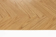 Eettafel Consoletafel Fabio 120x40 Eikenfineer Naturel 40x120 cm-Eettafels-Creating Home