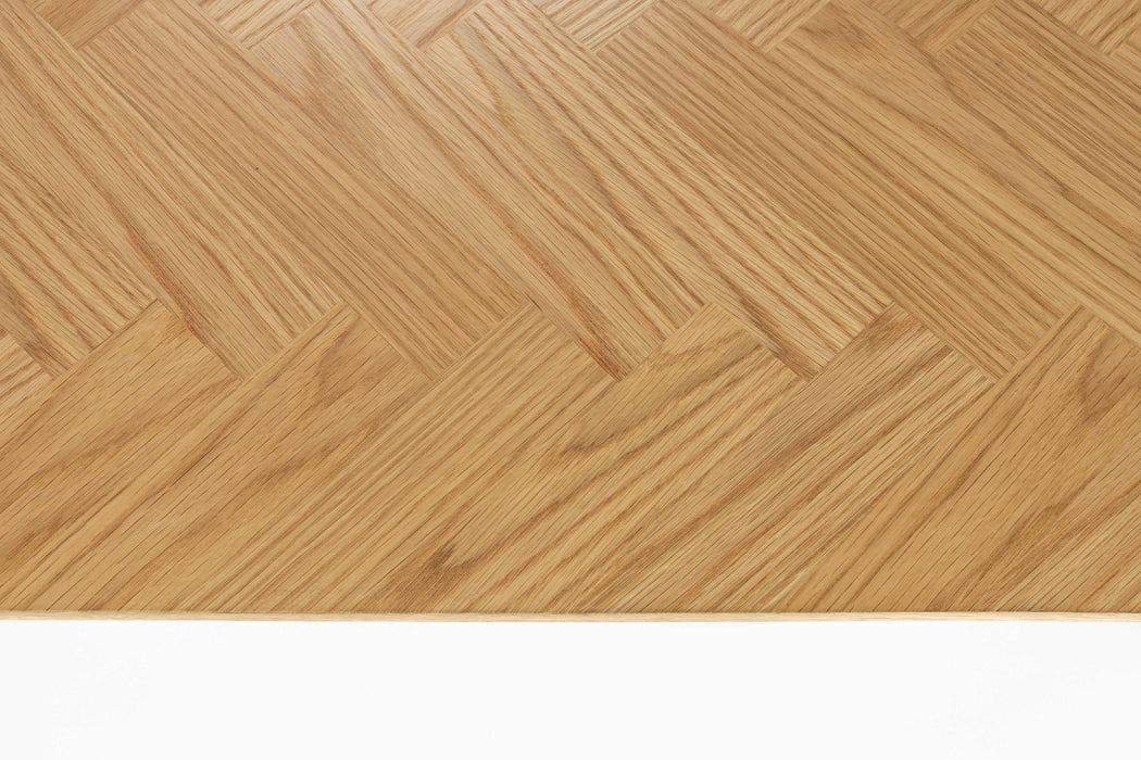 Eettafel Consoletafel Fabio 120x40 Eikenfineer Naturel 40x120 cm-Eettafels-Creating Home