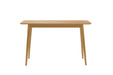 Eettafel Consoletafel Fabio 120x40 Eikenfineer Naturel 40x120 cm-Eettafels-Creating Home