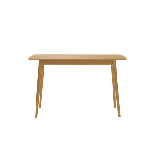 Eettafel Consoletafel Fabio 120x40 Eikenfineer Naturel 40x120 cm-Consoletafels-Creating Home