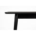 Eettafel Consoletafel Fabio 120x40 Eikenfineer Zwart 40x120 cm-Consoletafels-Creating Home