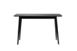 Eettafel Consoletafel Fabio 120x40 Eikenfineer Zwart 40x120 cm-Consoletafels-Creating Home