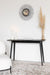 Eettafel Consoletafel Fabio 120x40 Eikenfineer Zwart 40x120 cm-Eettafels-Creating Home
