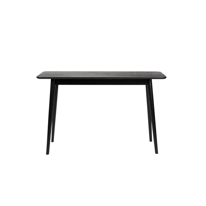Eettafel Consoletafel Fabio 120x40 Eikenfineer Zwart 40x120 cm-Eettafels-Creating Home