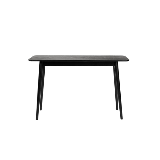 Eettafel Consoletafel Fabio 120x40 Eikenfineer Zwart 40x120 cm-Consoletafels-Creating Home