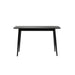 Eettafel Consoletafel Fabio 120x40 Eikenfineer Zwart 40x120 cm-Consoletafels-Creating Home