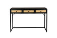 Eettafel Consoletafel Guuji MDF Zwart 40x120 cm-Eettafels-Creating Home