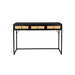 Eettafel Consoletafel Guuji MDF Zwart 40x120 cm-Eettafels-Creating Home