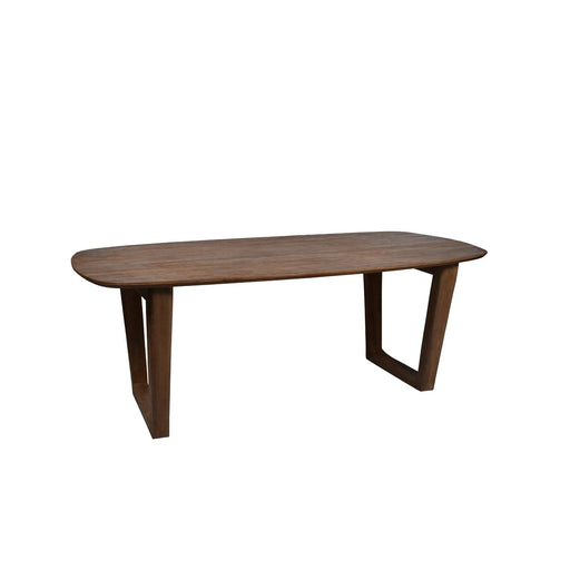 Eettafel Cortez Mangohout Bruin 100x200 cm-Eettafels-Livingfurn